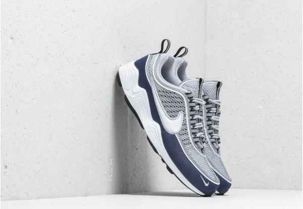 Nike Air Zoom Spiridon '16 Wolf Grey/ White-Midnight Navy