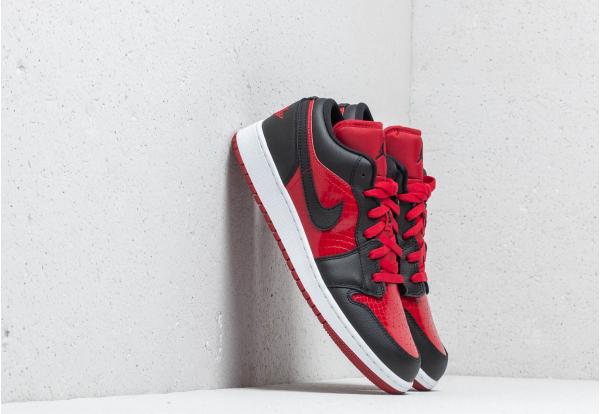 Air Jordan 1 Low (GS) Gym Red/ Black-White