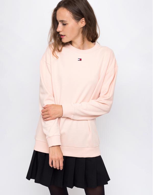 Tommy Hilfiger CN TRACK TOP LS Pale Blush L