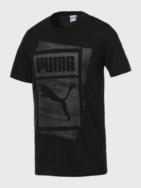 Tričko Puma Graphic Brand Box Tee Černá
