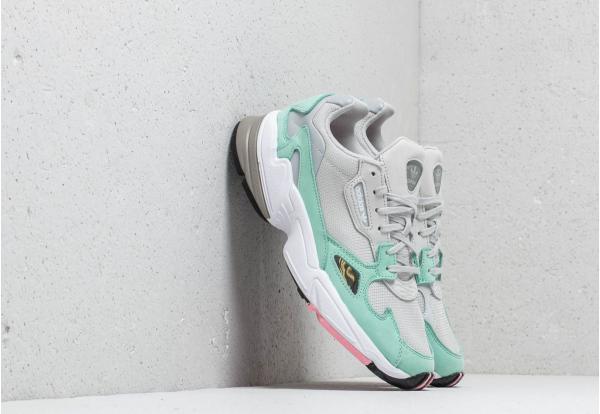 adidas Falcon W Grey One/ Grey One/ Easy Green