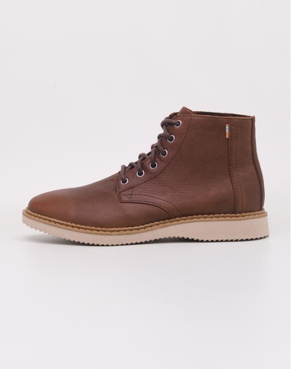 Toms Porter Dark Brown Leather 44