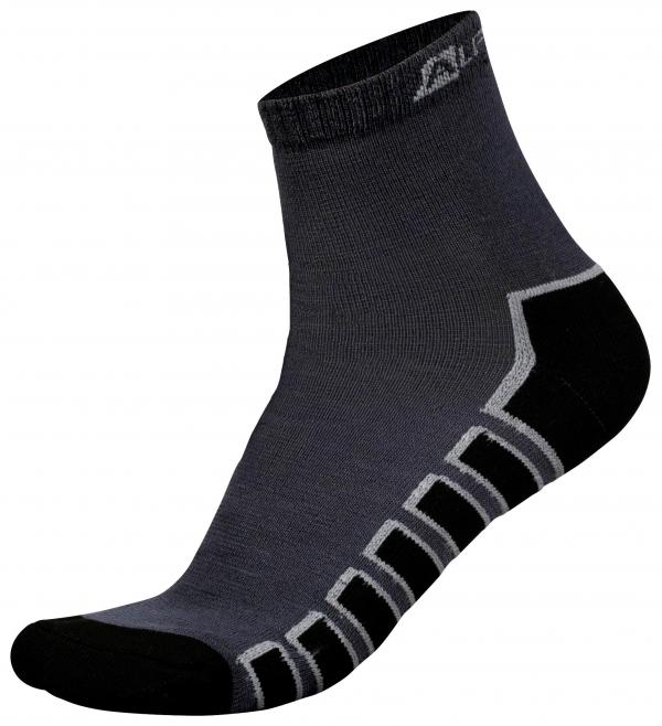 ALPINE PRO ADRON 2 NEUTRÁLNÍ / ZEMITÁ Unisex Ponožky M