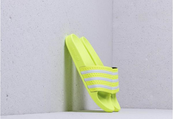 adidas Adilette Semi Frozen Yellow/ Ftw White/ Semi Frozen Yellow