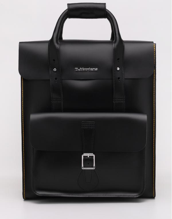 Dr. Martens Large Leather Backpack Black Kiev