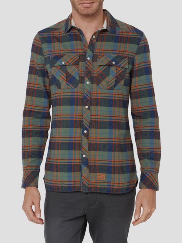 Košile O´Neill LM VIOLATOR FLANNEL Modrá