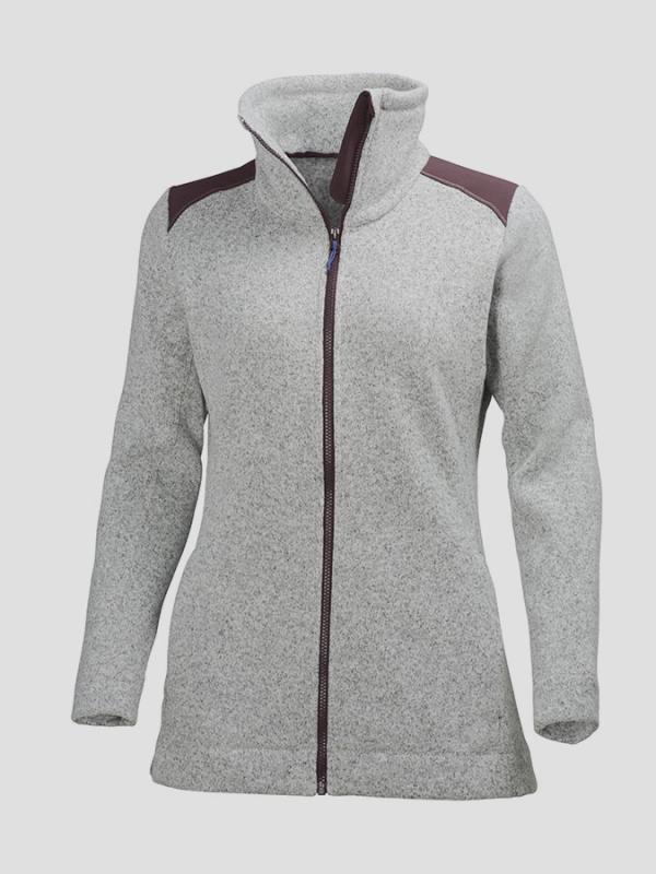Bunda Helly Hansen W SYNNOEVE PROPILE KNIT JACKET Šedá