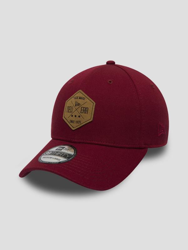 Kšiltovka New Era 3930 Hex Patch Stretch Newera Červená