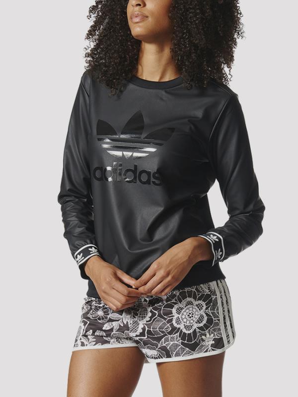 Mikina adidas Originals CREW SWEATER Černá