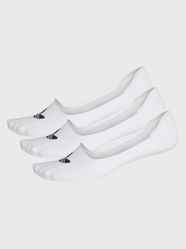 Ponožky adidas Originals No Show Sock 3 Pack Bílá