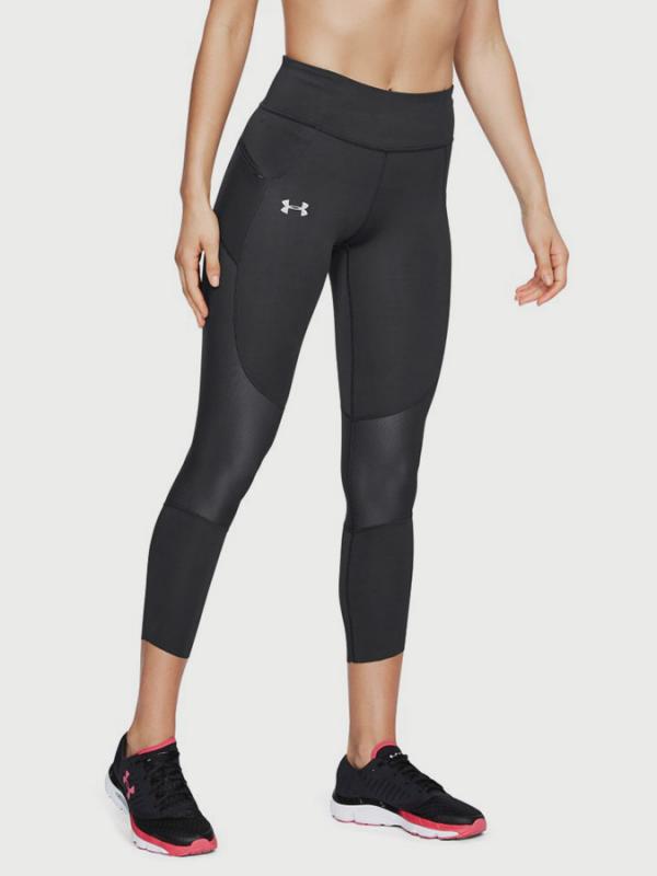 Kompresní legíny Under Armour SpeedPocket Run Crop Černá