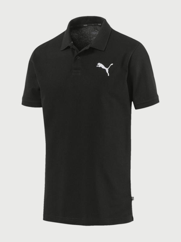 Tričko Puma Essentials Pique Polo Černá