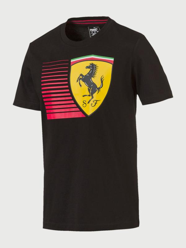 Tričko Puma SF Big Shield Tee Černá