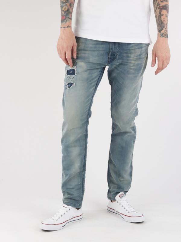 Jogg Jeans Diesel Krooley-Ne Sweat Jeans Modrá