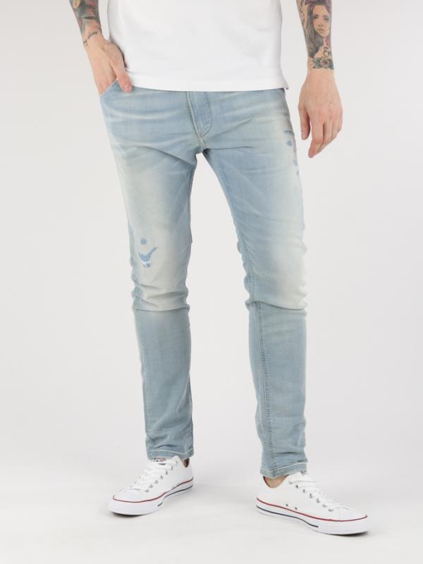 Jogg Jeans Diesel Krooley-Ne Sweat Jeans Modrá