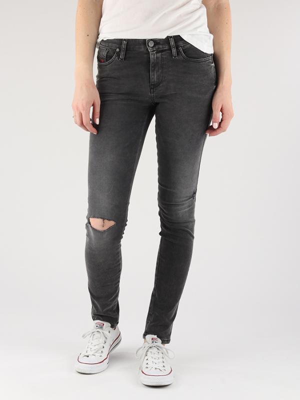Džíny Diesel Skinzee L.32 Pantaloni Šedá