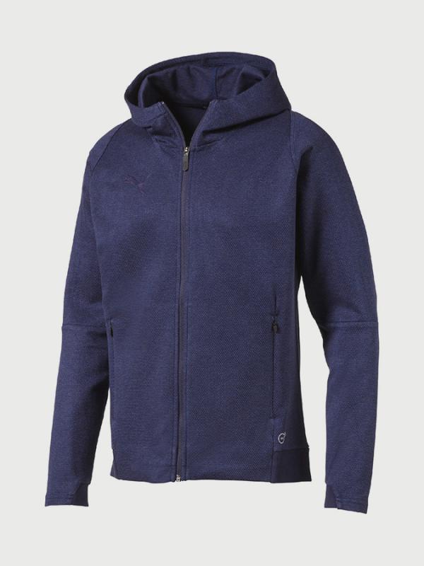 Mikina Puma FINAL Casuals Hooded Jacket Modrá