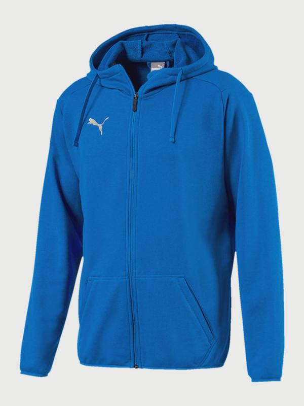Mikina Puma LIGA Casual Hoody Jacket Modrá