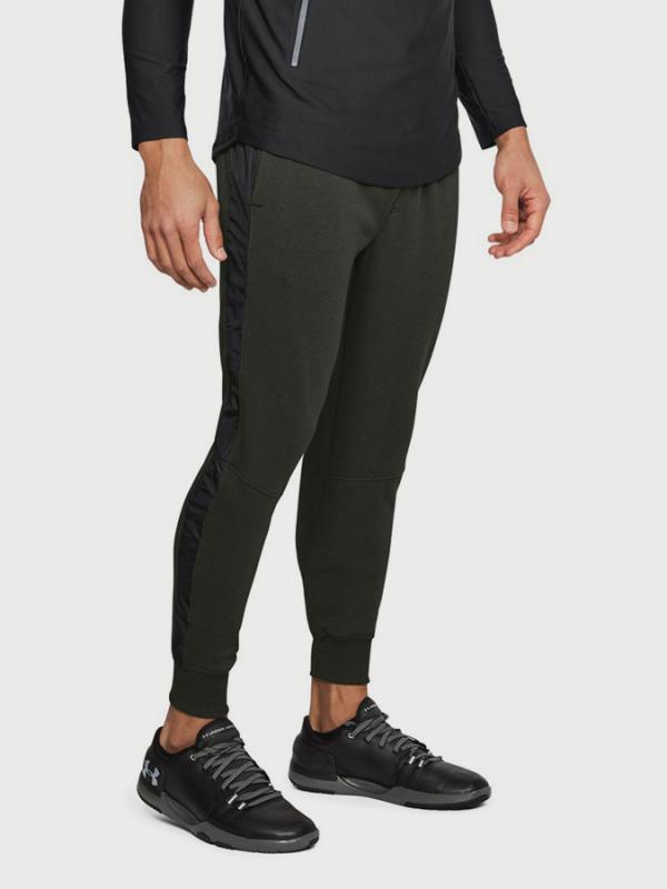 Tepláky Under Armour Threadborne Terry Jogger Zelená