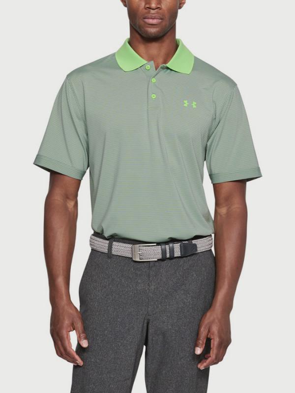 Tričko Under Armour Performance Polo Novelty Zelená
