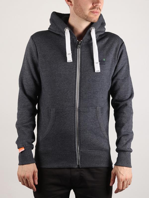 Mikina Superdry Orange Label Ziphood Černá