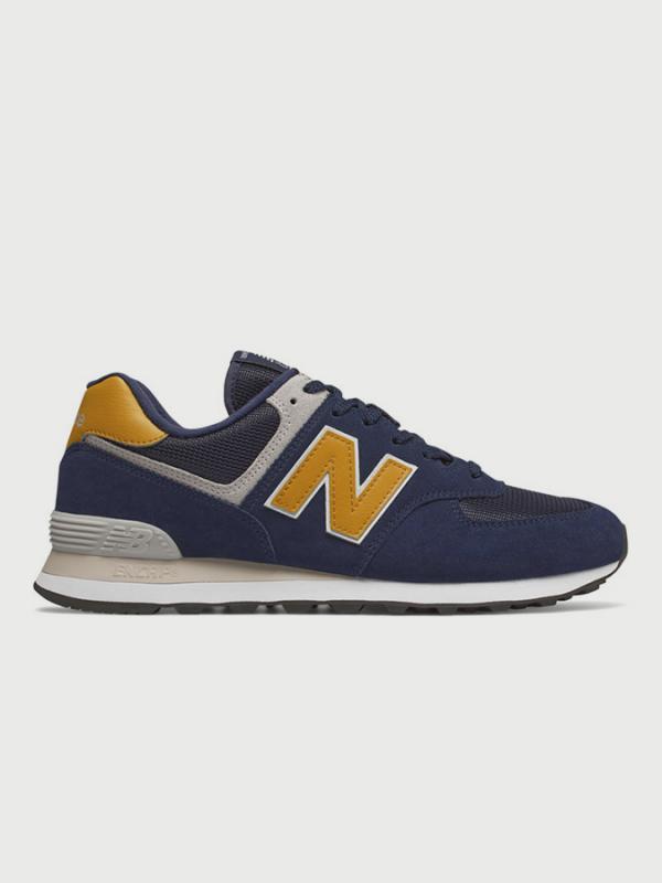 Boty New Balance ML574SMB Modrá
