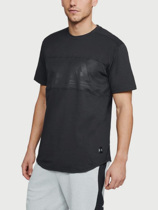 Tričko Under Armour Unstoppable Graphic Mesh Ss T Černá