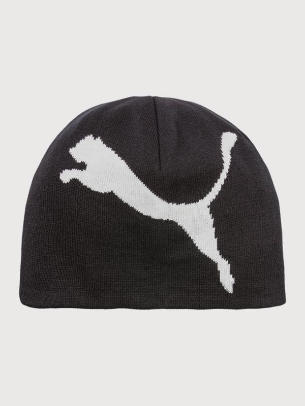 Čepice Puma ESS Big Cat Beanie Černá