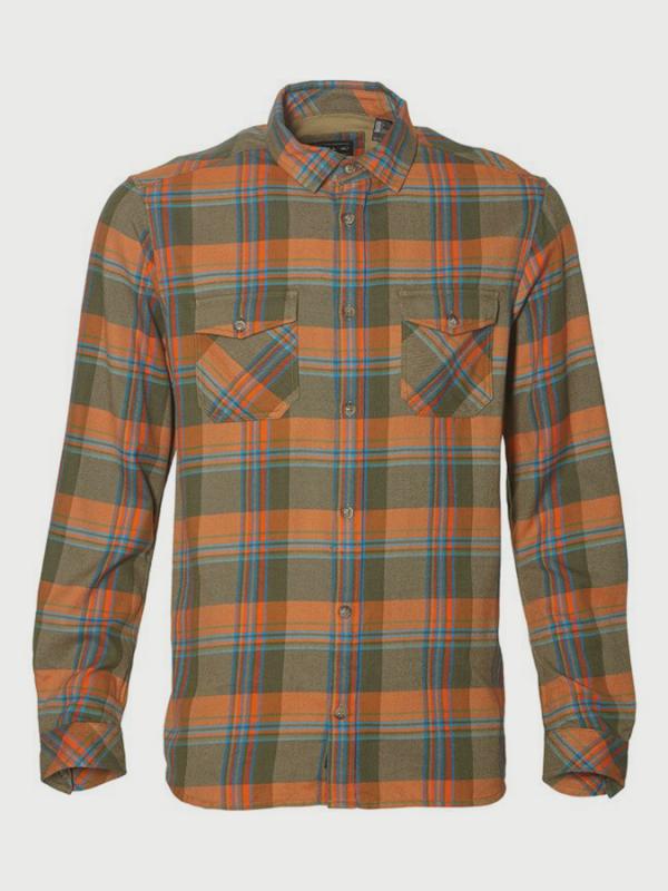 Košile O´Neill LM Violator Flannel Shirt Oranžová