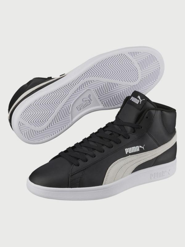Boty Puma Smash v2 Mid L Černá