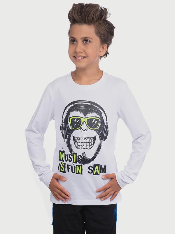 Tričko SAM 73 BT 519 Bílá