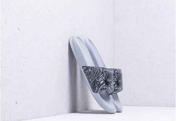 Nike Benassi JDI Print Wolf Grey/ Anthracite