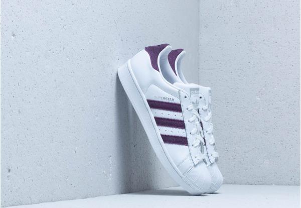 adidas Superstar W Ftw White/ Red Night/ Silver Metallic
