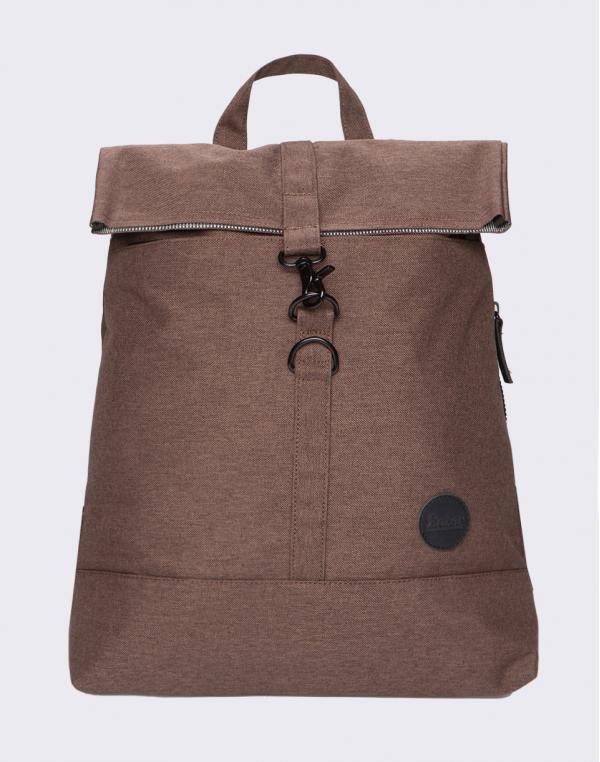 Enter City Fold Top Melange Dark Brown