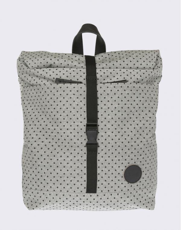 Enter Lifestyle Roll Top Mini Melange Black/Black PolkaDot