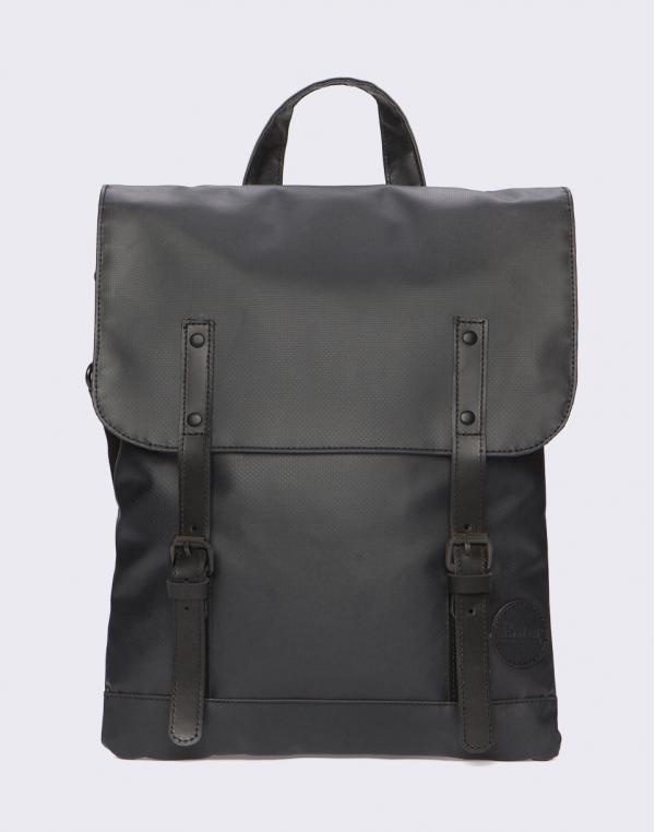 Enter Messenger Tote Mini Black Tarpaulin