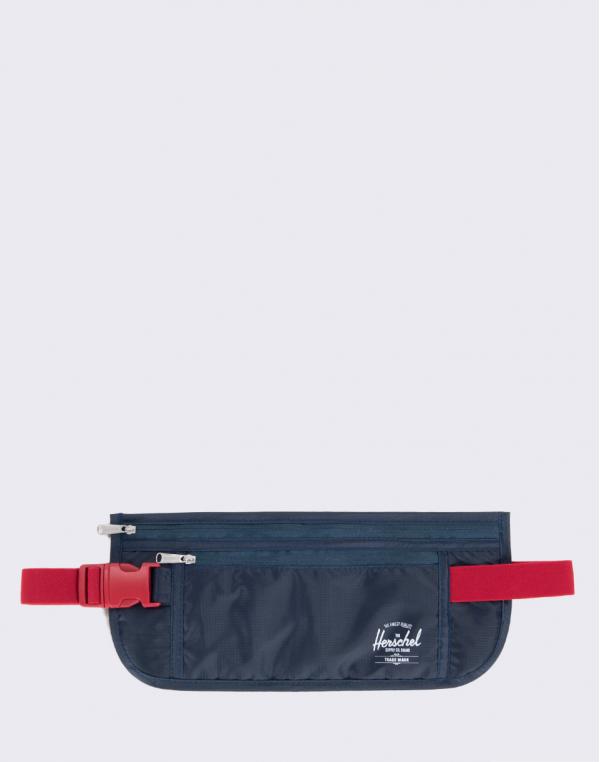 Herschel Supply Money Belt Navy/Red