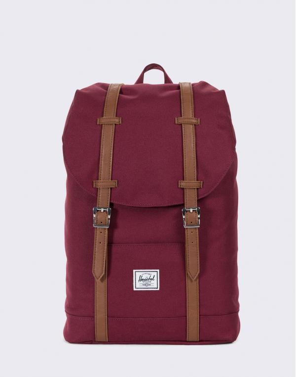 Herschel Supply Retreat Mid-Volume Windsor Wine/Tan