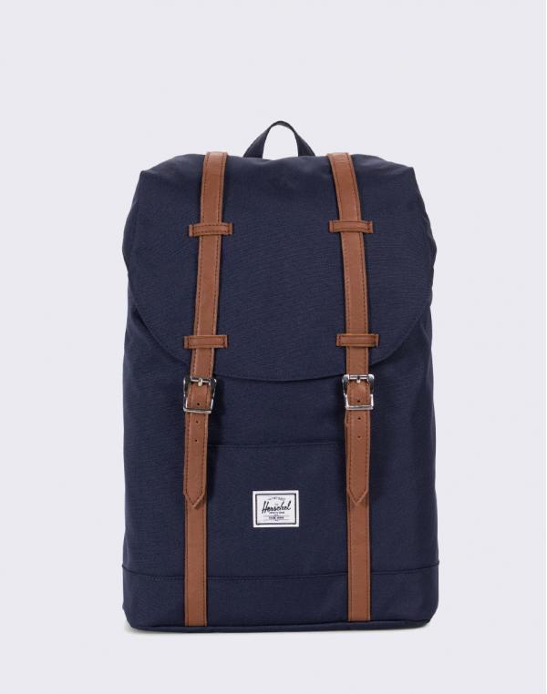 Herschel Supply Retreat Mid-Volume Peacoat/Tan
