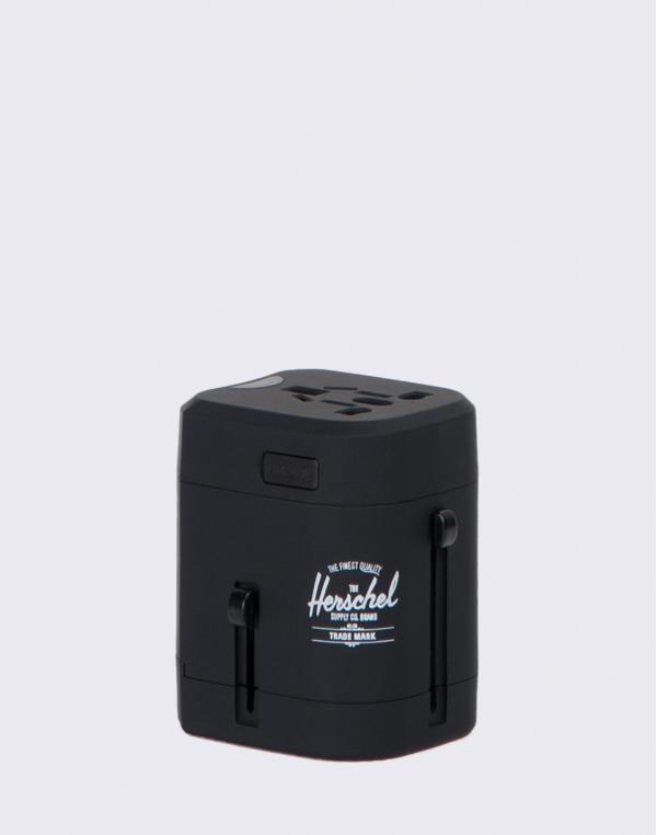 Herschel Supply Travel Adapter Black
