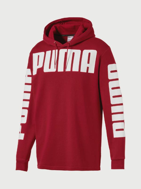 Mikina Puma Rebel Hoody TR Červená