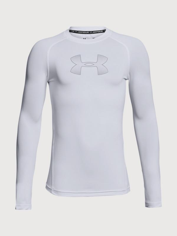 Tričko Under Armour LS armour Bílá