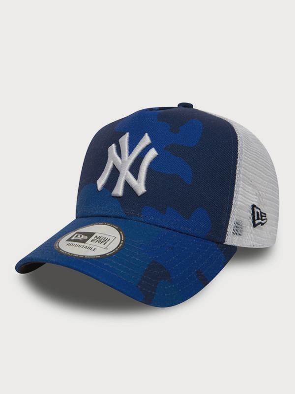 Kšiltovka New Era 940 Af Trucker Mlb Camo Color Neyyan Modrá