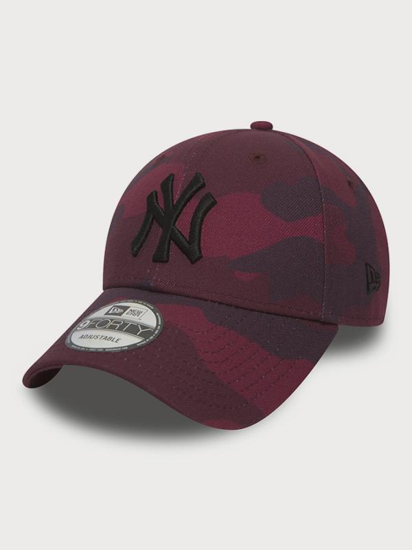 Kšiltovka New Era 940 Mlb Camo Color Neyyan Červená