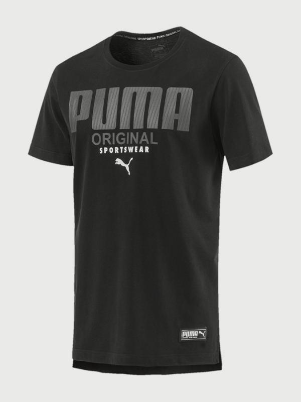 Tričko Puma Athletics Tee Černá
