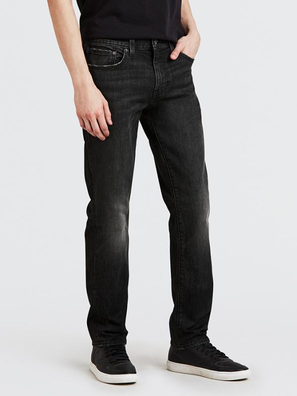 Džíny LEVI'S 511 Slim Fit Volcano Ash Warm Černá