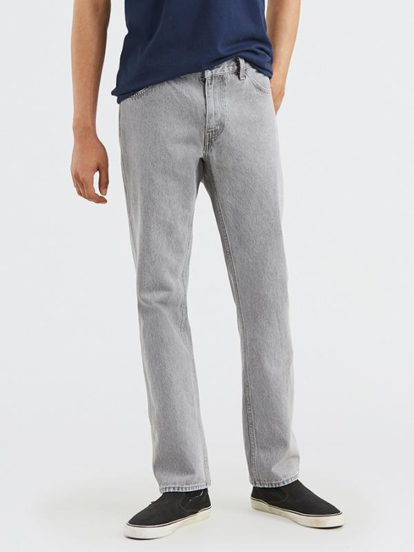 Džíny LEVI'S L8 Slim Straight L8 Eagle Šedá
