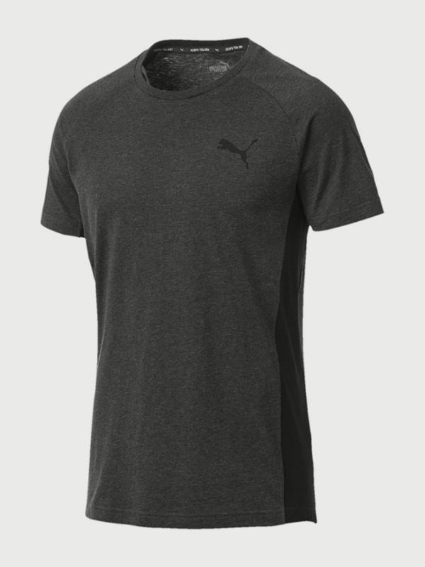 Tričko Puma Evostripe Warm Tee Šedá