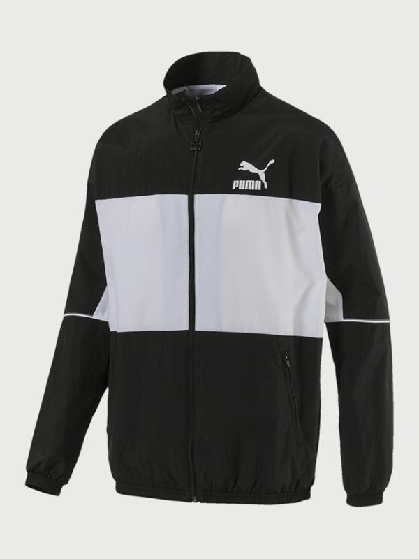 Bunda Puma Retro Woven Track Jacket Černá