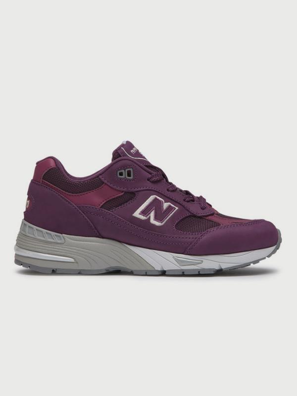 Boty New Balance W991DNS Fialová